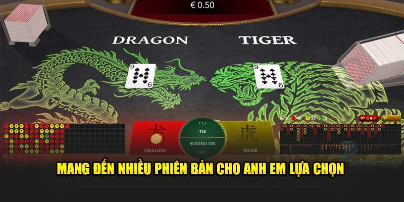 Mang đến nhiều phiên bản cho anh em lựa chọn Mang đến nhiều phiên bản cho anh em lựa chọn